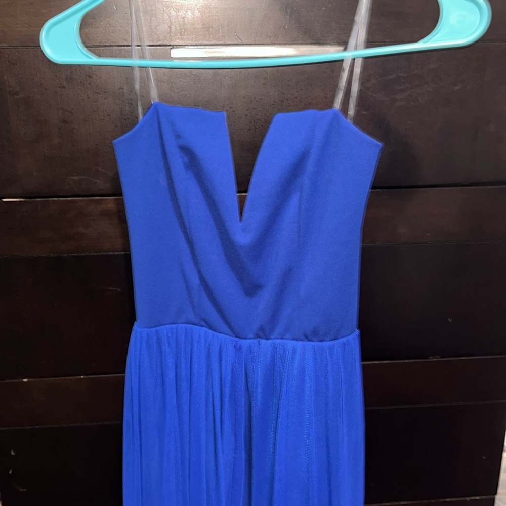 Strapless dress